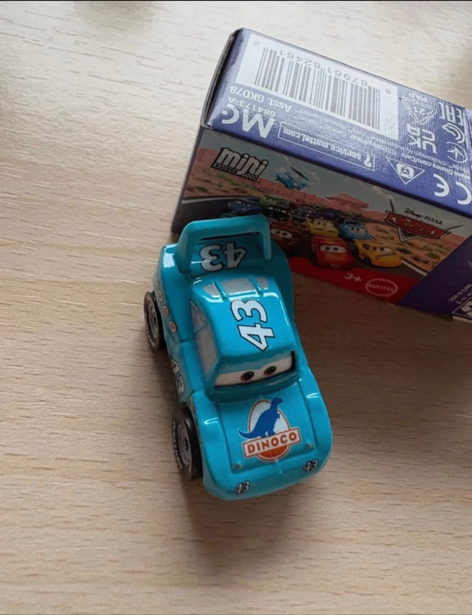 Mattel Mini Racers (Disney Pixar Cars) - Strip Weathers The King Dinoco 43